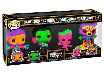 Pack De 2 Unidades - Blister 4 Figuras Pop Marvel Guardianes De La Galaxia 2 Exclusive