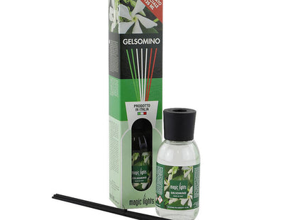 Pack De 2 Unidades - Difusor Aroma Mikado Flores Blancas 125ml Magic Lights