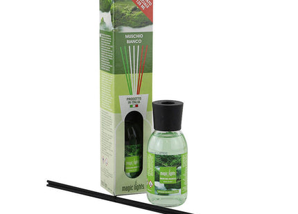 Pack De 2 Unidades - Difusor Aroma Mikado Musk Blanco 125ml Magic Lights