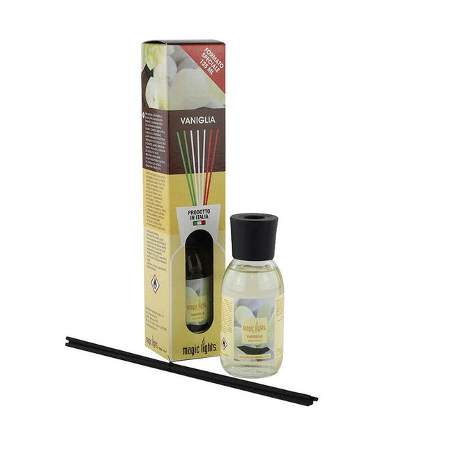 Pack De 2 Unidades - Difusor Aroma Mikado Vainilla 125ml Magic Lights