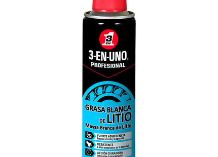 Pack De 2 Unidades - Grasa Blanca De Litio 250ml 34453 3 En 1