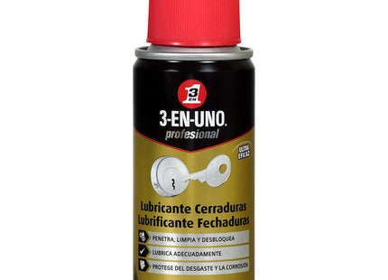 Pack De 2 Unidades - Lubricante De Cerraduras 100ml 34463 3 En 1