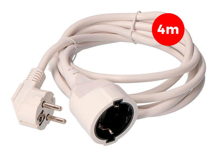 Pack De 2 Unidades - Prolongación Manguera 3x1,5mm T/Tl 4m Blanca Edm