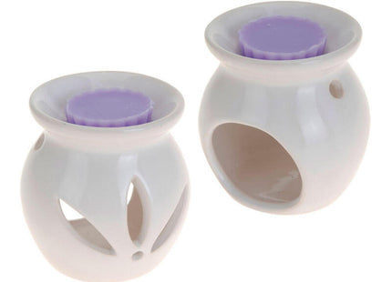 Pack De 2 Unidades - Quemador Con Cera Perfumada Incluida