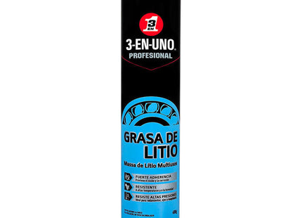 Pack De 2 Unidades - Tubo De Grasa De Litio Multiusos 400g 34223/37 3 En 1