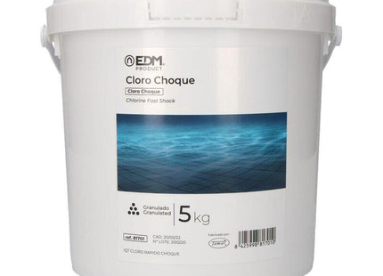 Pack De 4 Unidades - Cloro De Choque 5kg Fusion Edm