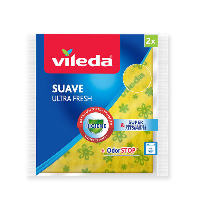 Pack De 5 Unidades - Bayeta Amarilla Suave Ultrafresh 161146 Vileda