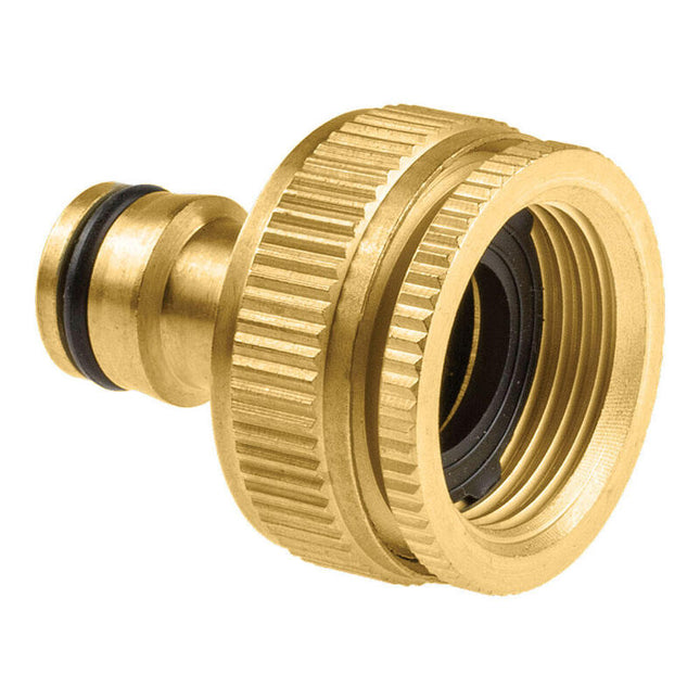 Pack De 5 Unidades - Conector A Grifo Jardín De 3/4" O 1" Laton Brass Cellfast