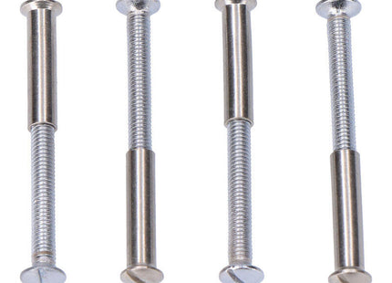 Pack De 5 Unidades - Tornillos Ensamble Niquel (Blíster 4 Unid.) Edm