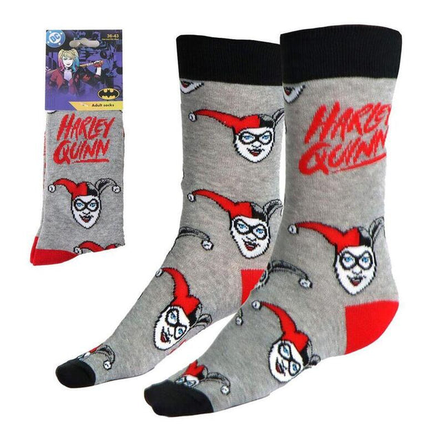 Pack De 6 Unidades - Calcetines Harley Quinn Dc Comics Adulto