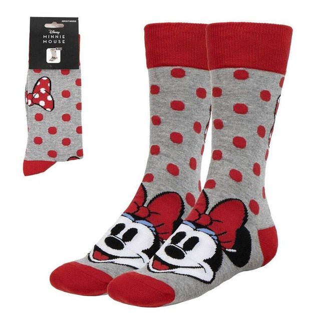 Pack De 6 Unidades - Calcetines Minnie Disney Adulto