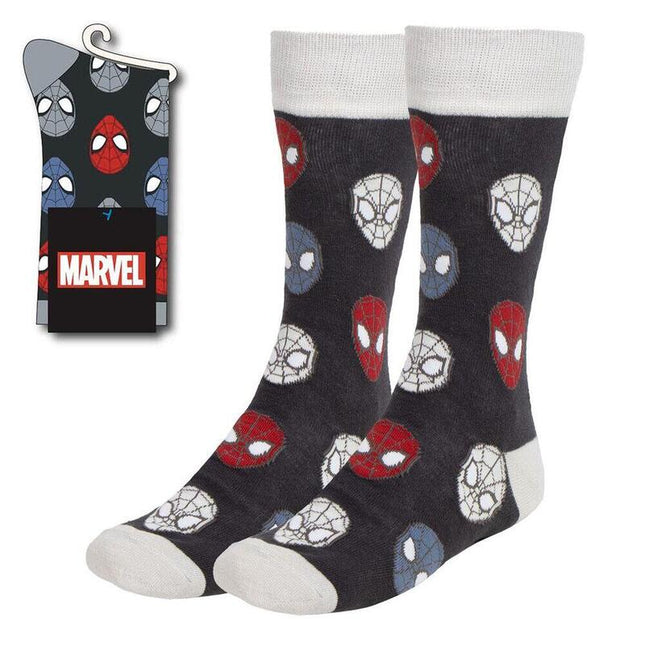 Pack De 6 Unidades - Calcetines Spiderman Marvel Adulto