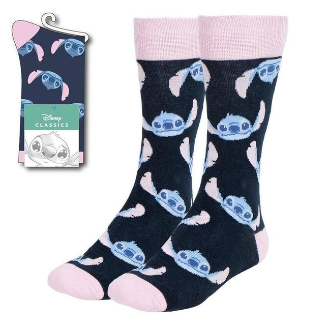 Pack De 6 Unidades - Calcetines Stitch Disney Adulto
