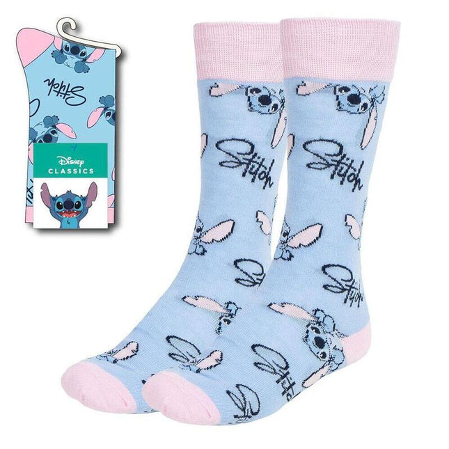 Pack De 6 Unidades - Calcetines Stitch Disney Adulto