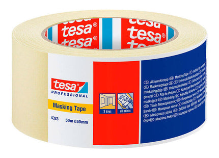 Pack De 6 Unidades - Cinta De Pintor 50m X 50mm 4323 Tesa