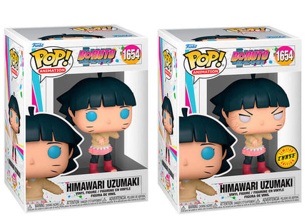Pack De 6 Unidades - Figura Pop Boruto Himawari Uzumaki 5 + 1 Chase