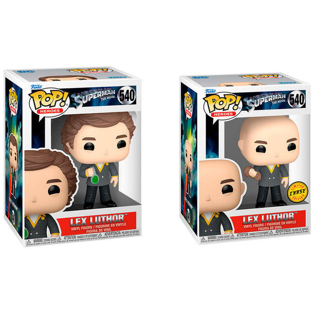Pack De 6 Unidades - Figura Pop Dc Comics Superman The Movie Lex Luthor 1979 5 + 1 Chase