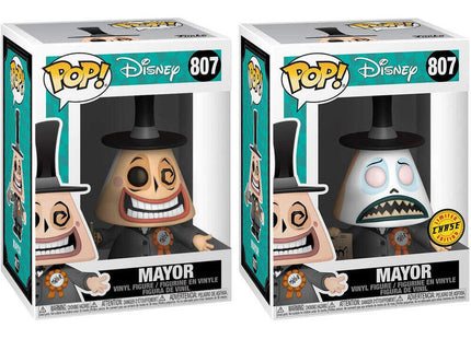 Pack De 6 Unidades - Figura Pop Disney Pesadilla Antes De Navidad Mayor With Megaphone 5 + 1 Chase
