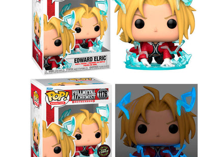 Pack De 6 Unidades - Figura Pop Full Metal Alchemist Edward Elric 5+1 Chase