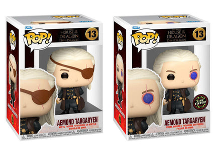 Pack De 6 Unidades - Figura Pop House Of The Dragon Aemond Targaryen 5 + 1 Chase