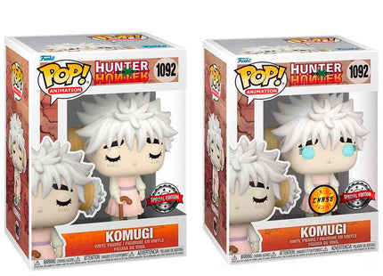 Pack De 6 Unidades - Figura Pop Hunter X Hunter Komugi Exclusive 5 + 1 Chase