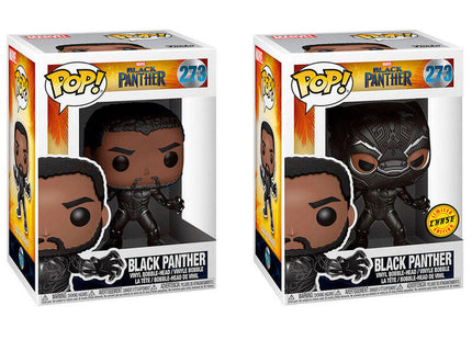 Pack De 6 Unidades - Figura Pop Marvel Black Panther 5 + 1 Chase