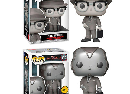 Pack De 6 Unidades - Figura Pop Marvel Wandavision Vision 5 + 1 Chase