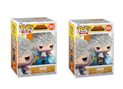 Pack De 6 Unidades - Figura Pop My Hero Academia Dabi 5 + 1 Chase Exclusive