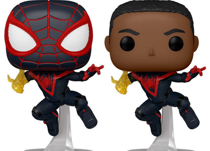 Pack De 6 Unidades - Figura Pop Spiderman Miles Morales - Miles Morales Classic Suit 5 + 1 Chase
