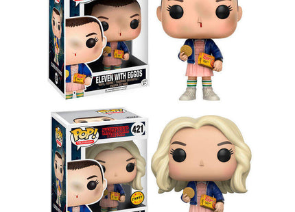 Pack De 6 Unidades - Figura Pop Stranger Things Eleven With Eggos 5 + 1 Chase
