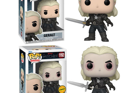 Pack De 6 Unidades - Figura Pop The Witcher Geralt 5 + 1 Chase