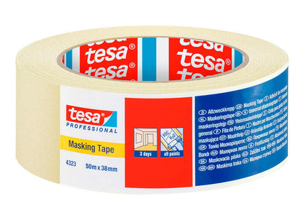 Pack De 8 Unidades - Cinta De Pintor 50m X 38mm 4323 Tesa