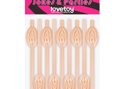 Pajitas De Vagina Pack De 9