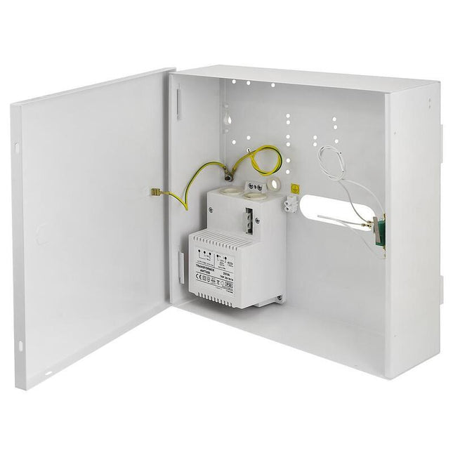 Paradox Caja-G Caja Grande Para Central Paradox. Transformador 40va. Salida 16v/2.2a, 18v/2a.  280x290x80 Mm