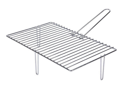 Parrilla Cincada De 3 Patas Para Chimeneas. 46,6x28cm