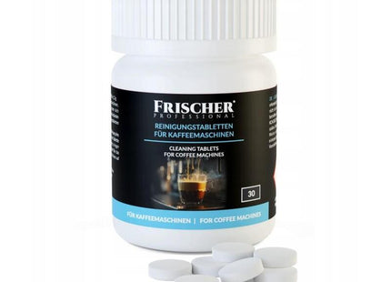 Pastillas De Limpieza Para Cafeteras Frischer 30 Uds.