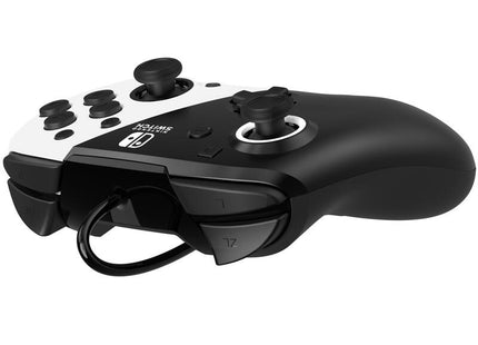 Pdp Controller Faceoff Deluxe+Audio Schwarz/Weiã Switch
