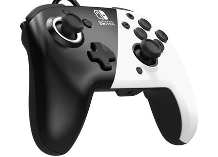 Pdp Controller Faceoff Deluxe+Audio Schwarz/Weiã Switch