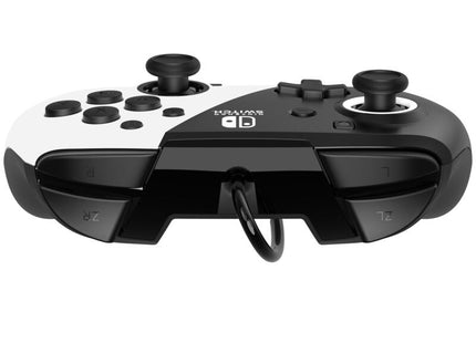Pdp Controller Faceoff Deluxe+Audio Schwarz/Weiã Switch