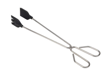 Pinzas De Cocina Con Pala De Silicona/Inox. 35cm