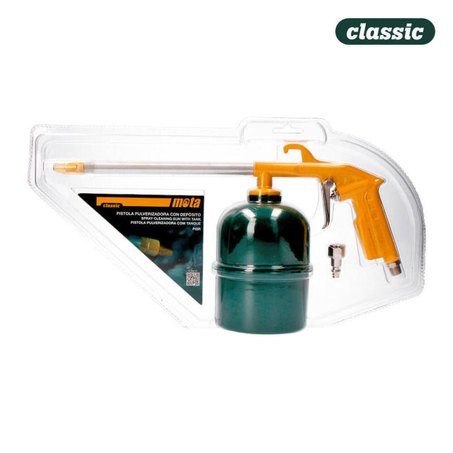 Pistola Pulverizadora Con Deposito Metalico Pisr. Mota