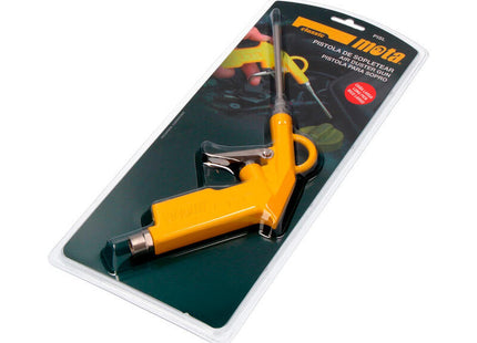 Pistola Sopletear Aluminio Pico Largo Pisl. Mota