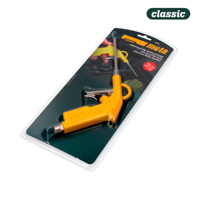 Pistola Sopletear Aluminio Pico Largo Pisl. Mota