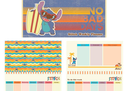 Planificador Semanal Stitch Disney