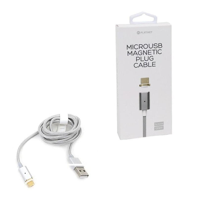 Platinet Cable Magnetico Micro Usb - Usb 1m
