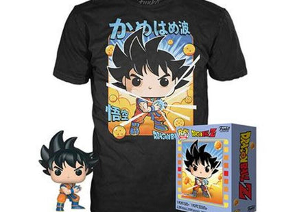 Pop & Tee Dragon Ball Z Goku Kamehameha Funko + Camiseta Talla L Ut - 56667l