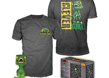 Pop & Tee Jurassic Park Clever Raptor  Funko + Camiseta Talla Xl Ut - 47628xl