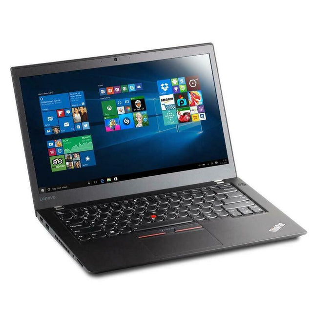 Portatil Reacondicionado Lenovo Thinkpad T470s 14"  Táctil I5-7200u 8gb 256ssd W11p Instalado Puntos Blancos 1 Año De Garantia Teclado Español