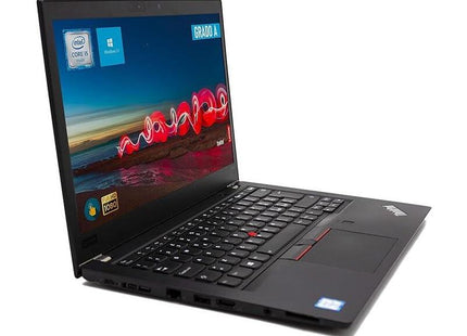 Portatil Reacondicionado Lenovo Thinkpad T480s 14" I5-8250u 8gb 256gb Ssd W11p Instalado Teclado Español  Marcas Pantalla 1 Año De Garantia
