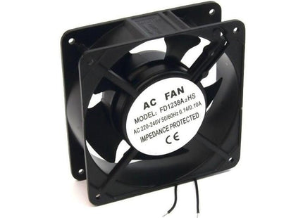 Powergreen Ventilador De 12 Cm Para Armario Rack